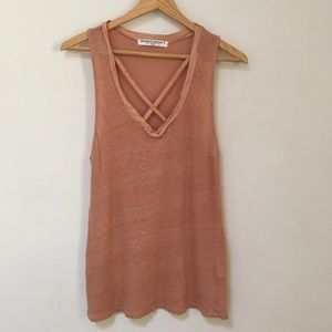 NWOT Project Social T Strappy Tank Top
